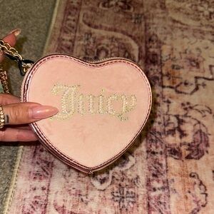 Juicy Couture Pink Mini Heart Bag